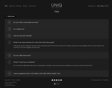 Uniq - создание сайта и SEO