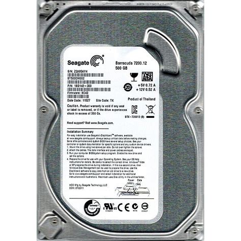 C Ng Hdd Seagate Barracuda Gb Sata Rpm St Dm