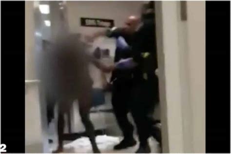 Video Captures Detroit Police Officer Beating Naked Woman In Hospital