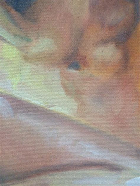 Original Oil Painting Nude Woman Figure Study Nude Female Etsy