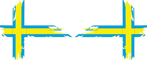 Naklejka Sweden Flag Performance 02 Volvo Fh4 Fh12 Fh13 Carstickers