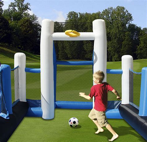 Inflatable Soccer Field And Sports Arena Jumpland