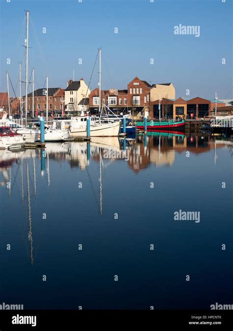 Boats at Hull Marina Hull Yorkshire England Stock Photo - Alamy