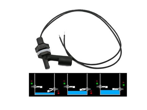 Sensor Nivel Liquido Agua Flotador Horizontal Rosca 16mm Yorobotics