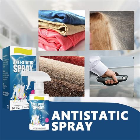 60ML Anti-Static Spray for Clothes, Textiles & Hair in Nepal at NPR