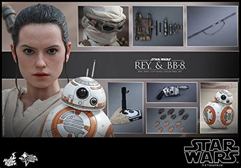 Купить Фигурки Hot Toys Movie Masterpiece Star Wars the Force Awakens Rey bb scale