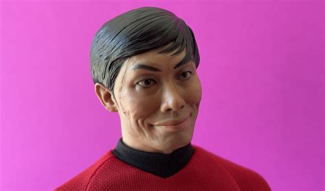 Review The Exo Mirror Sulu May Be The Best Star Trek Figure Ever