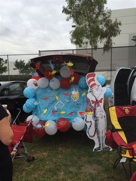 Cat In Hat Trunk Or Treat Trunk Or Treat Truck Or Treat Trunker