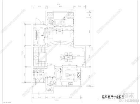 别墅室内装修施工图下载【id1142289034】知末案例馆