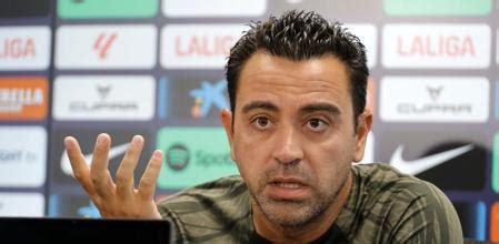 La Rueda De Prensa De Xavi En Directo