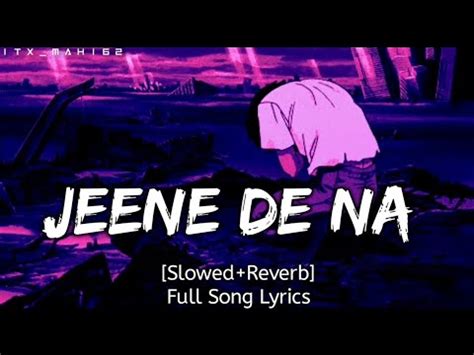 Mix Jeene De Na Zindegi Slowed Reverb Lo Fi Remix Song Full Song