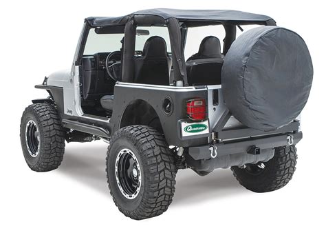 Smittybilt Classic Rear Bumper With Receiver Swing Away Tire