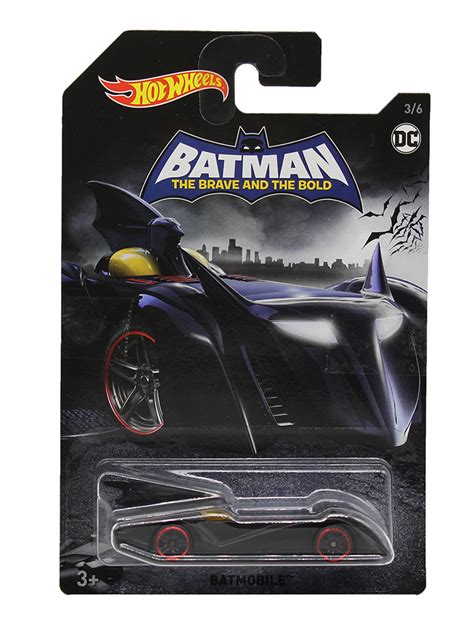 Hot Wheels FKF36 Batman Batmobil Mit Roten Felgen Actioncars