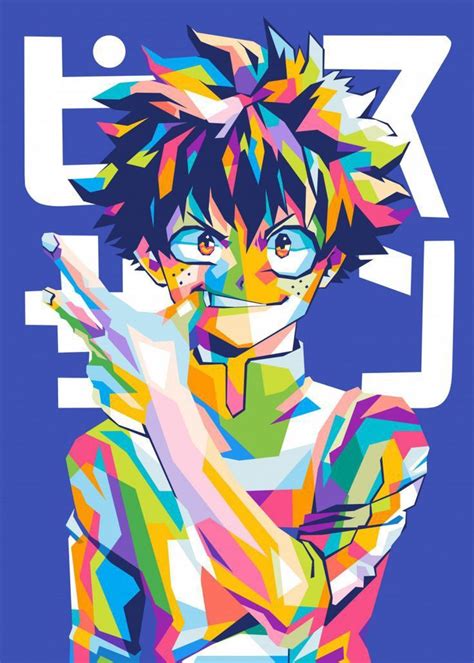 Pin By Pinner On ๑aꪀime Bෆy♡`3´ Pop Art Anime Pop Art Posters