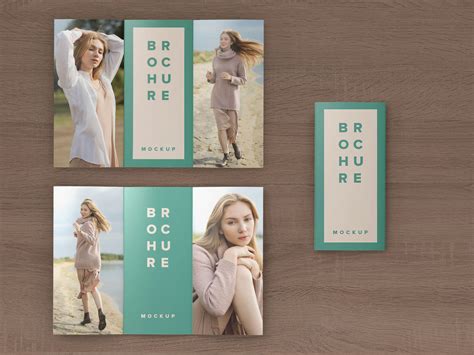 Tri Fold Brochure Mockup