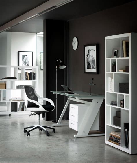 Black And White Home Office Decorating Ideas | www.resnooze.com