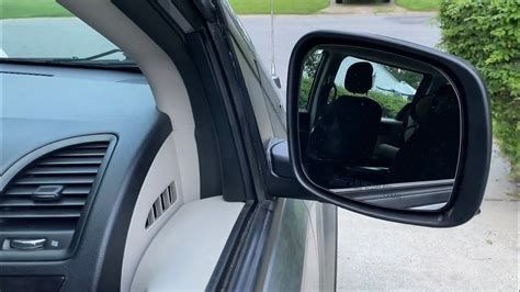 How To Replace Dodge Grand Caravan Passenger Mirror Youtube