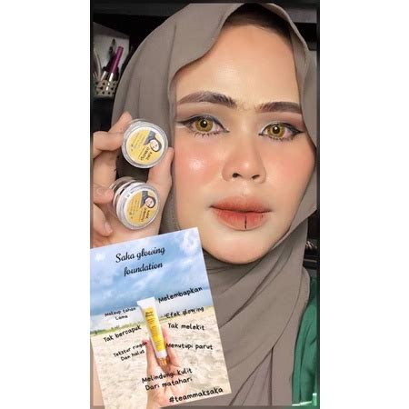 Saka Glowing Foundation Terengganu Shopee Malaysia