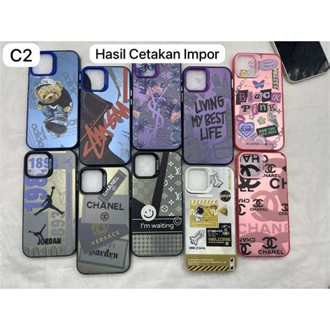 Jual HARD CASE IMD GAMBAR BRANDED DAN BLACK PINK FOR INFINIX HOT PLAY Shopee Indonesia