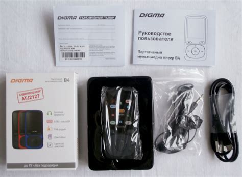 Плеер Digma B4 8Gb black — купить в интернет-магазине ОНЛАЙН ТРЕЙД.РУ