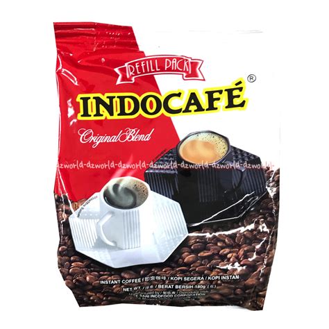 Jual Indocafe Original Blend Isi Gr Kopi Instan Granul Indo Cafe