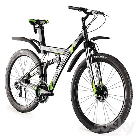 Stels Focus mountain bike - Transport - 3D model