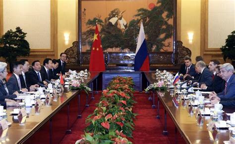 Top Chinese Legislator Meets Head Of Russian State Duma China National