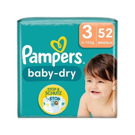 Pampers Baby Dry Gr.3 Midi 6-10kg Sparpack Baby-Dry Grösse 3, Sparpack ...