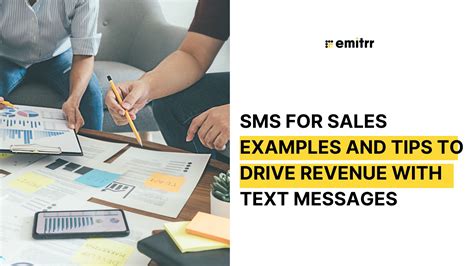 SMS For Sales Top Tips Templates To Drive Revenue