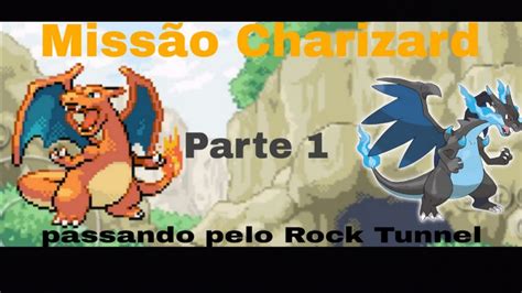 Miss O Charizard Parte Passando Pelo Rock Tunnel Pok Mon Fire Red