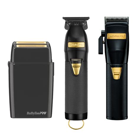 Babyliss Pro Black Fx Combo Fx Clipper Fx Trimmer Fx Shaver