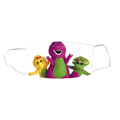 Barney And Friends Mask Non Medical Face Mask Etsy