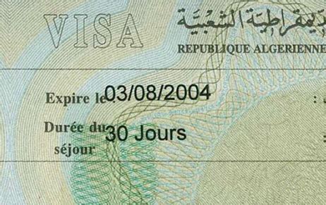 Visa – Algerian Embassy in Denmark