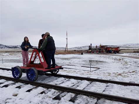 hand cart tours at the golden spike Transcontinental Railroad : r/TrainPorn