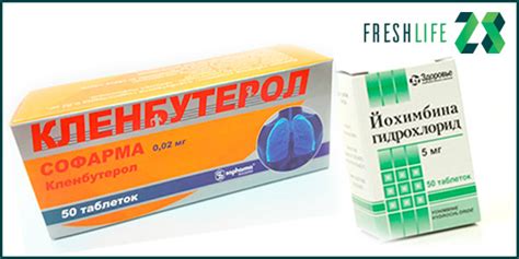 кленбутерол похудение - инструкция. Курс на сушку. Йохимбин