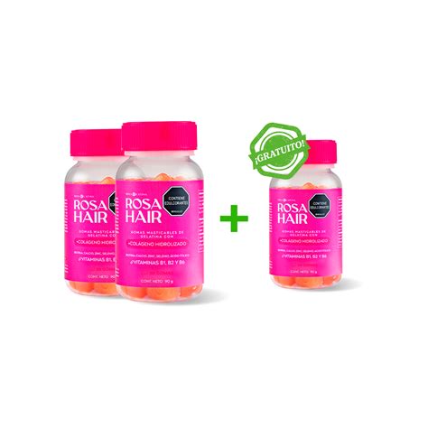 Rosa Hair Compre 2 Y Lleva 1 Gratis Rosa Latina Hotmart