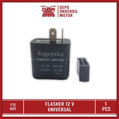 Jual Flasher Riting 12 VOLT KAGAYAKU Flaser Motor Relay Untuk Kedip