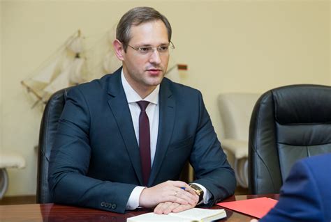 Head Of State Yevgeny Shevchuk Receives Acting Foreign Minister Vitaly