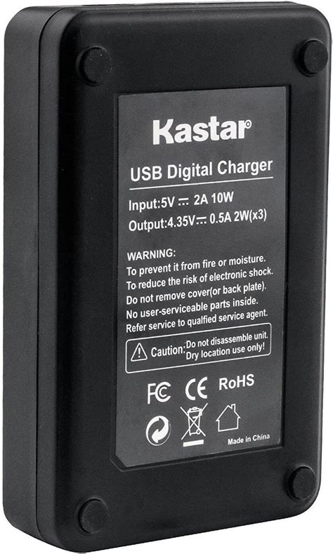 Buy Kastar 4 Pack Battery And LCD Triple USB Charger Compatible With