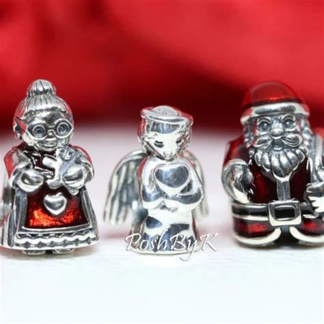 Pandora Jewelry Pandora Mrs Santa Claus Angel Of Love And St Nick