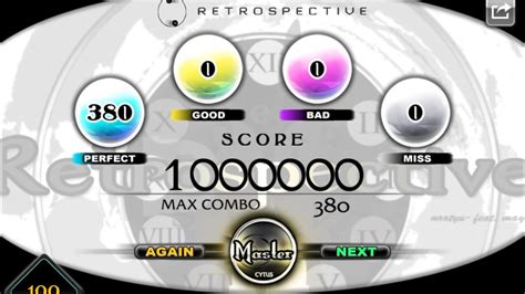 Cytus Chapter 1 Retrospectives Hard Million Master TP 100 YouTube