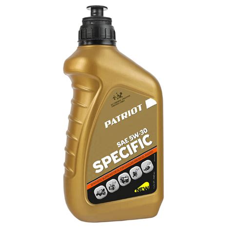 Масло PATRIOT SPECIFIC HIGH-TECH 5W30 SJ/CF 0,946 л. 850030595 купить ...