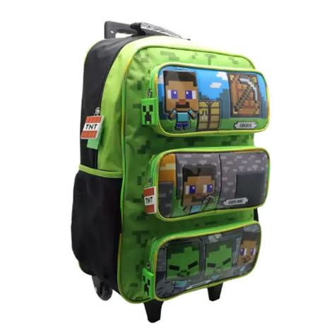 Mochila Carro Cresko Minecraft 18 MI309 Batik Librería