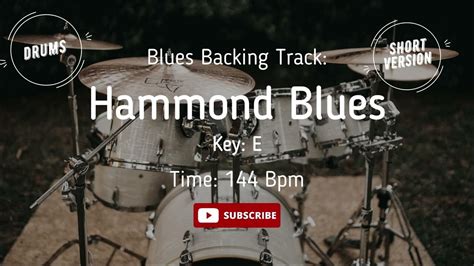 Shuffle Blues Drumless Backing Track Jam Youtube