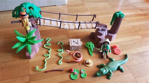 Playmobil Aventuriers Pont Suspendu Alligator Schlucht Kaufen