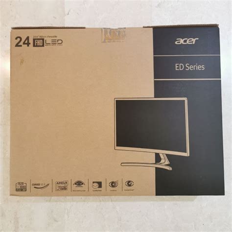 BNIB Acer ED242QR 23.6-Inch, Computers & Tech, Parts & Accessories ...