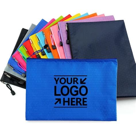 A4 Size Document Holder Zipper Organizer Pouch – Geo Promos