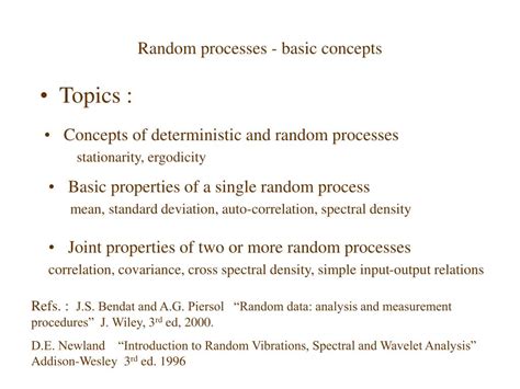 PPT Random Processes Basic Concepts PowerPoint Presentation Free