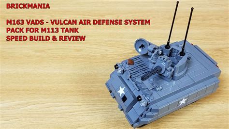 Brickmania Lego M Vads Vulcan Air Defense System Pack For M