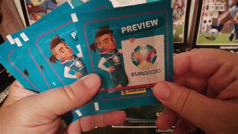 Calciatori Panini Apertura Pacchetti Euro Puntata Youtube